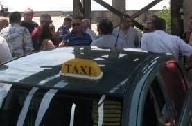 Bakıda taksi sürücülərinin "razborka"sı: "Kişi kişinin çörəyinə bais olmaz"