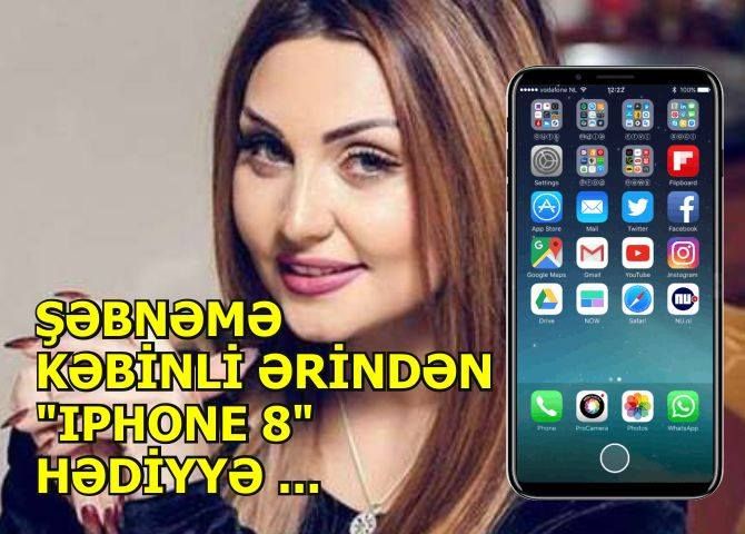 Kəbinli həci ərindən Şəbnəmə "iphone 8" - "Ömrüm 6 ilimiz ..."